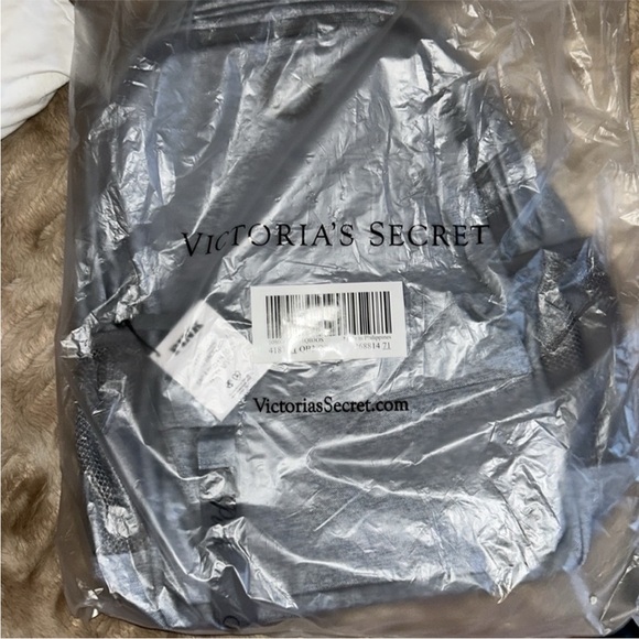 PINK Victoria’s Secret Campus canvas backpack NWT - Picture 7 of 10